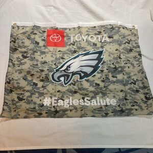 Philadelphia Eagles Salute to Service Camo Flag, NIB